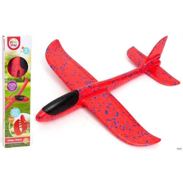 Play Day – Glider Plane – Highly Durable – 15 Inch Wingspan | Walmart (US)