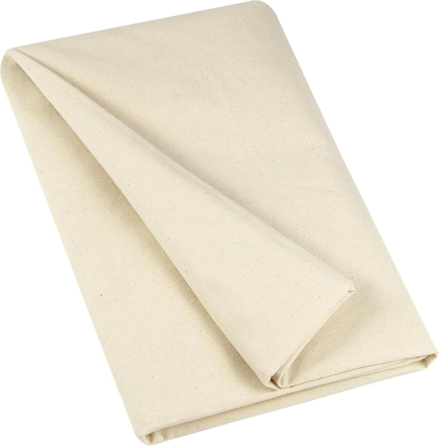 HOTGODEN Medium Weight 100% Cotton Muslin Fabric: 63 inch x 2,5,10 Yards Unbleached Muslin Linen ... | Amazon (US)