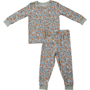 Dainty Meadow Bamboo Cozy Set for Kids | Sizes 6M-5/6Y | Mebie Baby