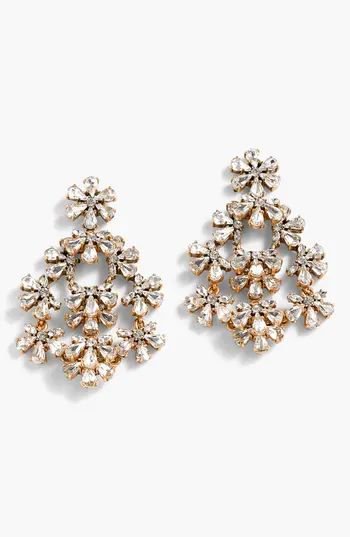 Women's J.crew Floral Chandelier Earrings | Nordstrom