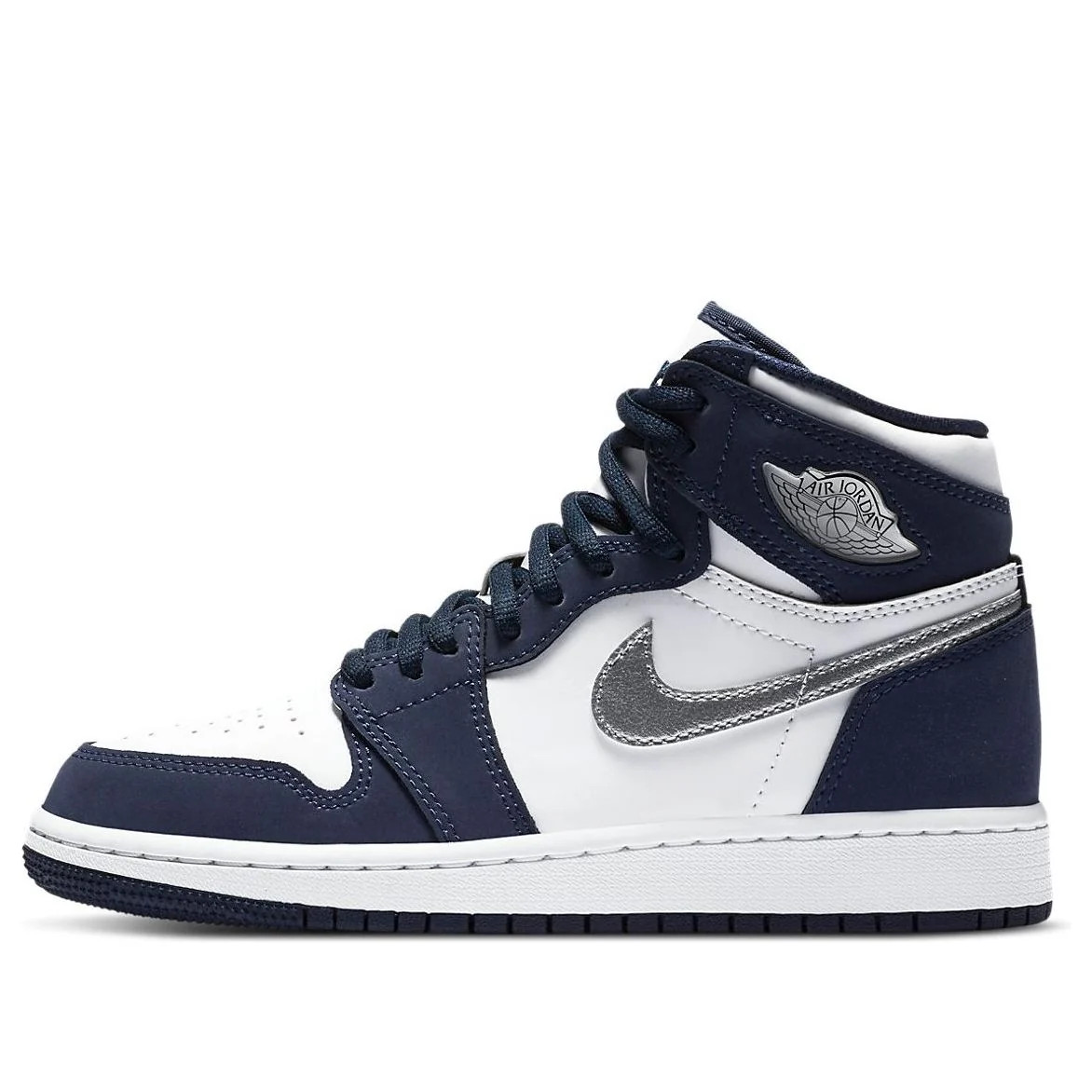 (GS) Air Jordan 1 Retro High co.JP 'Midnight Navy' 2020 575441-141 | KICKS CREW