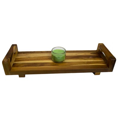 Teak Eleganto Bathtub Seat and Tray EcoDecors | Wayfair North America