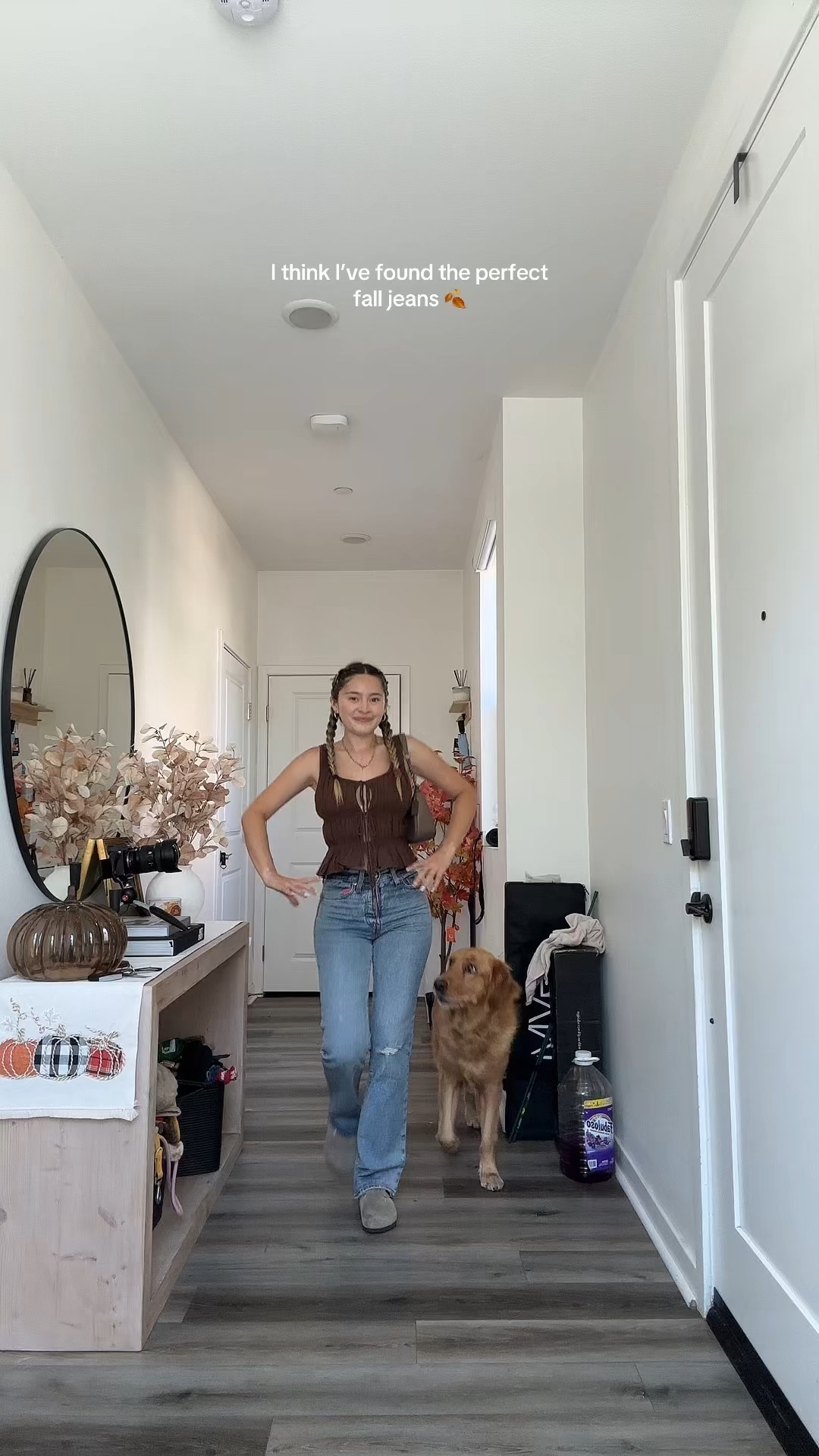 The IT GIRL fall jeans 🍂