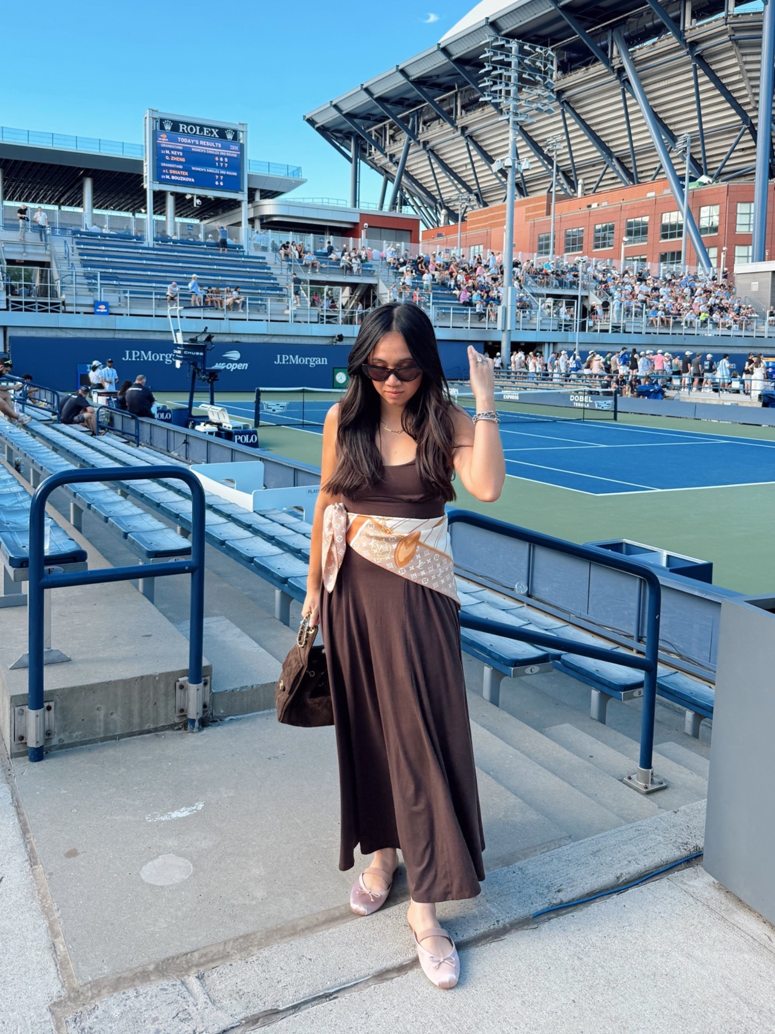 What I wore to the U.S. OPEN