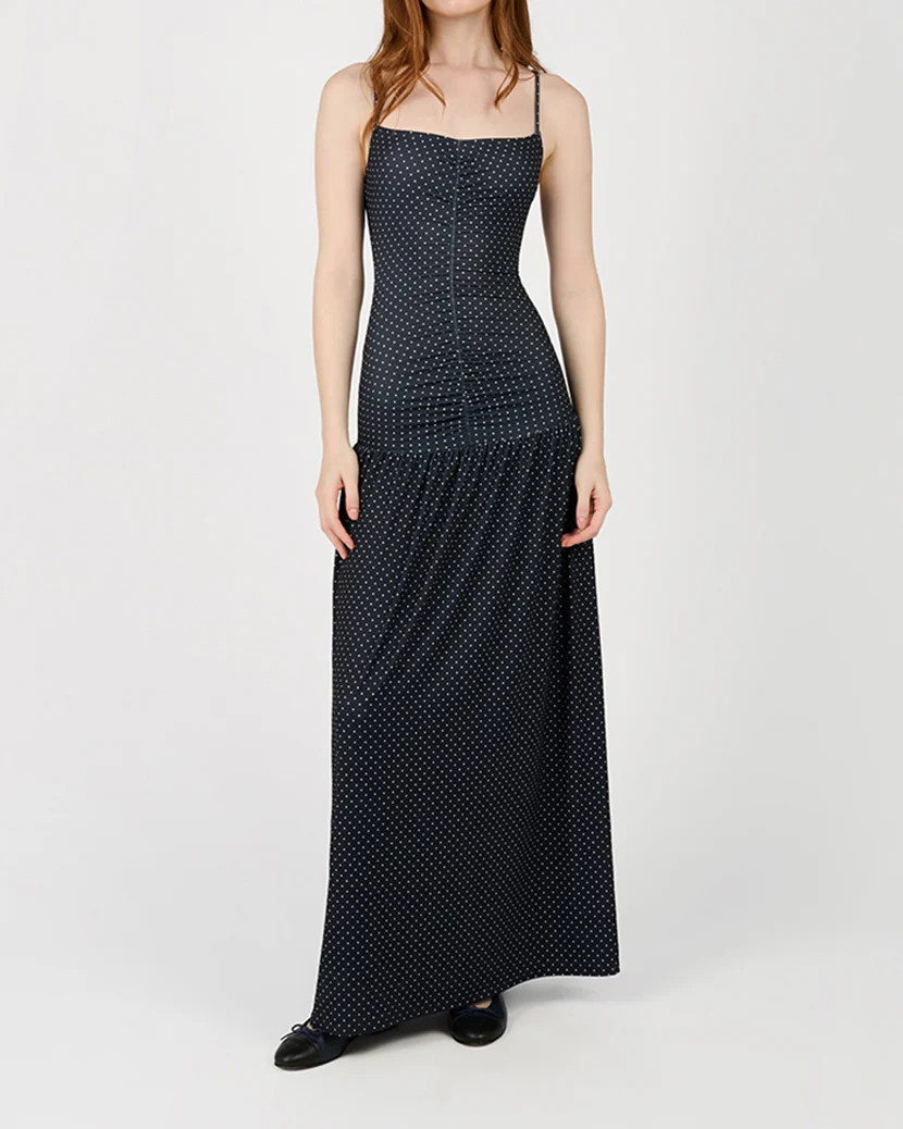 Ruched Front Scoop Maxi Dress | We Wore What