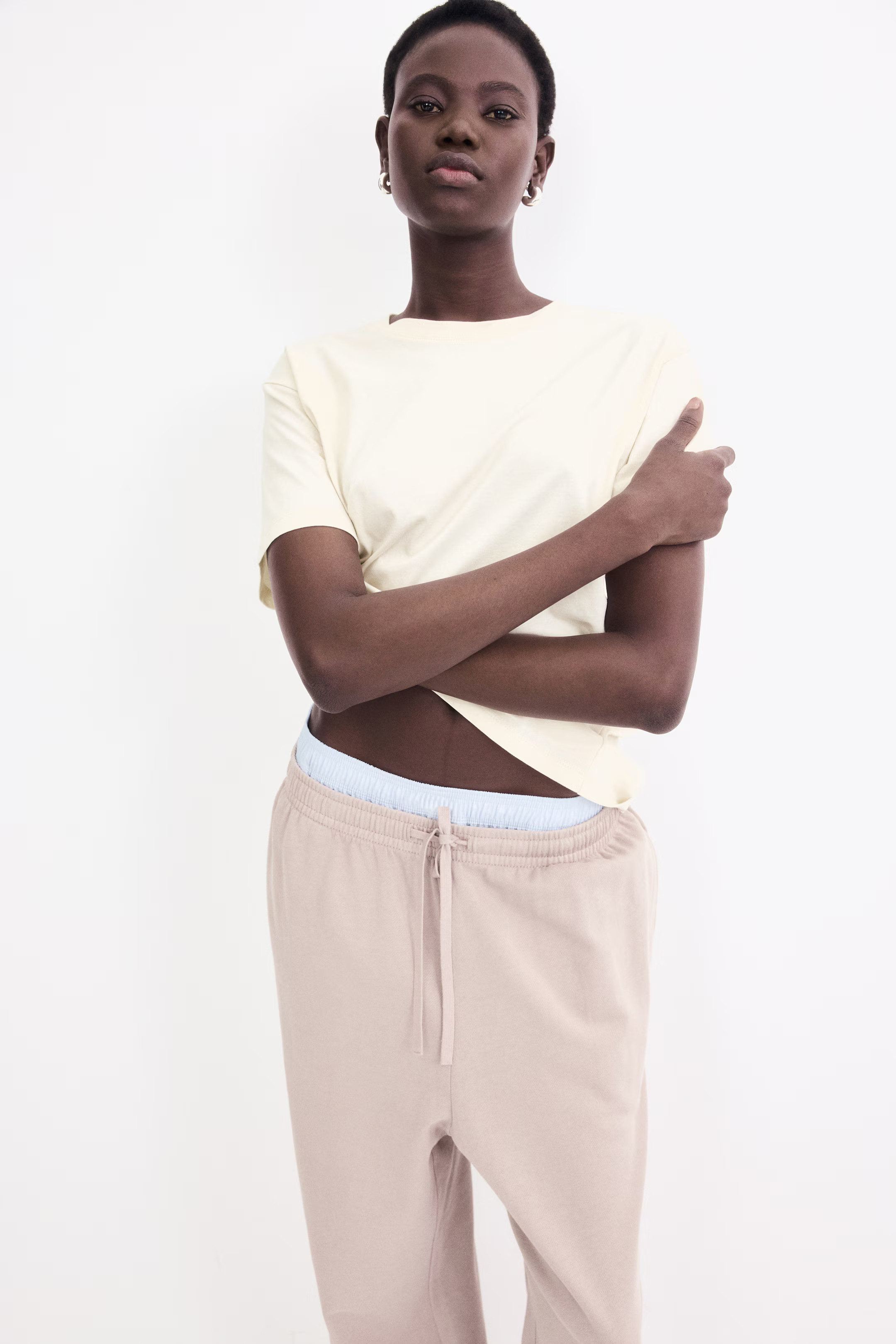 Cotton T-shirt - Black - Ladies | H&M US | H&M (US + CA)