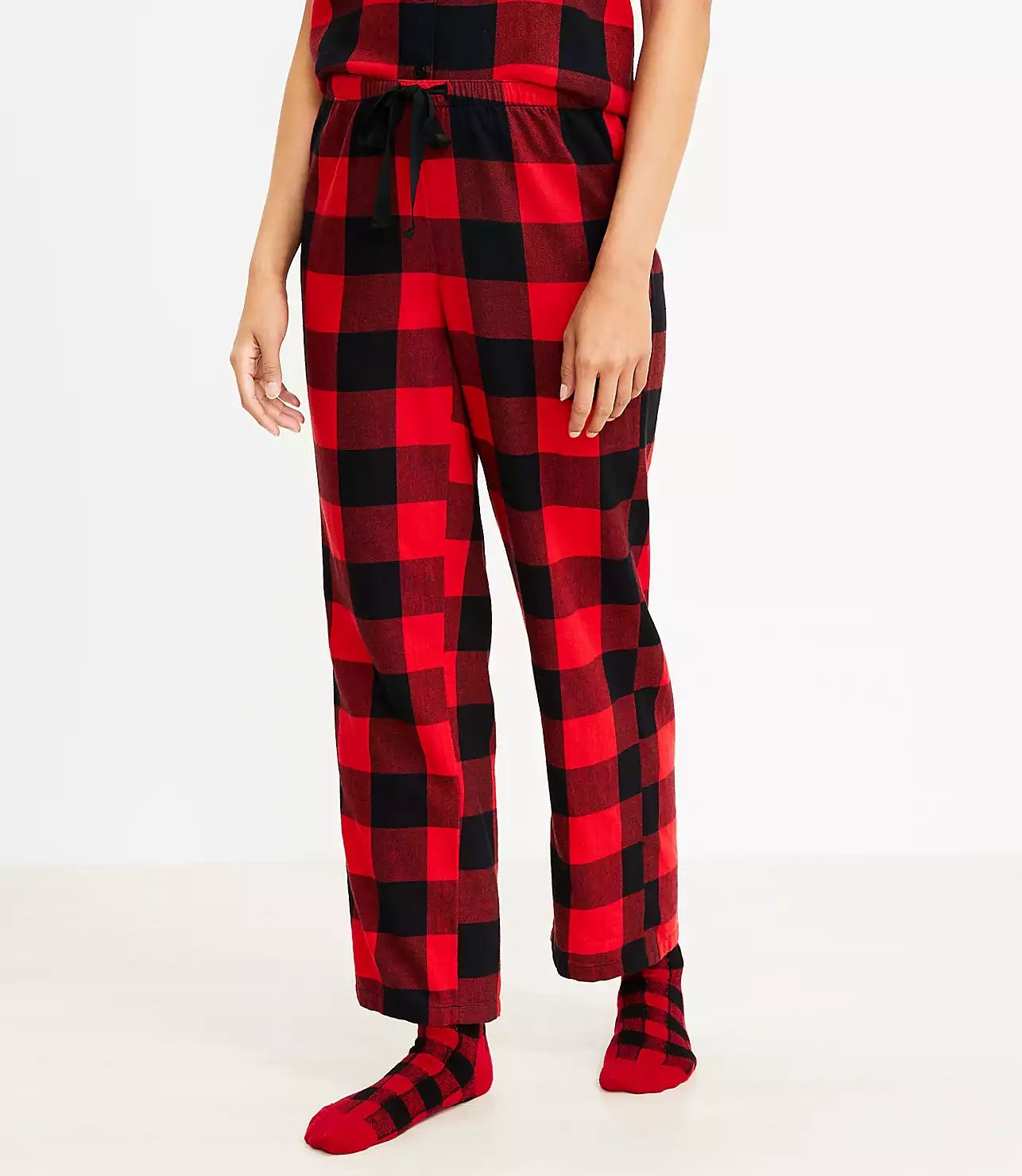 Buffalo Plaid Pajama Pants | LOFT