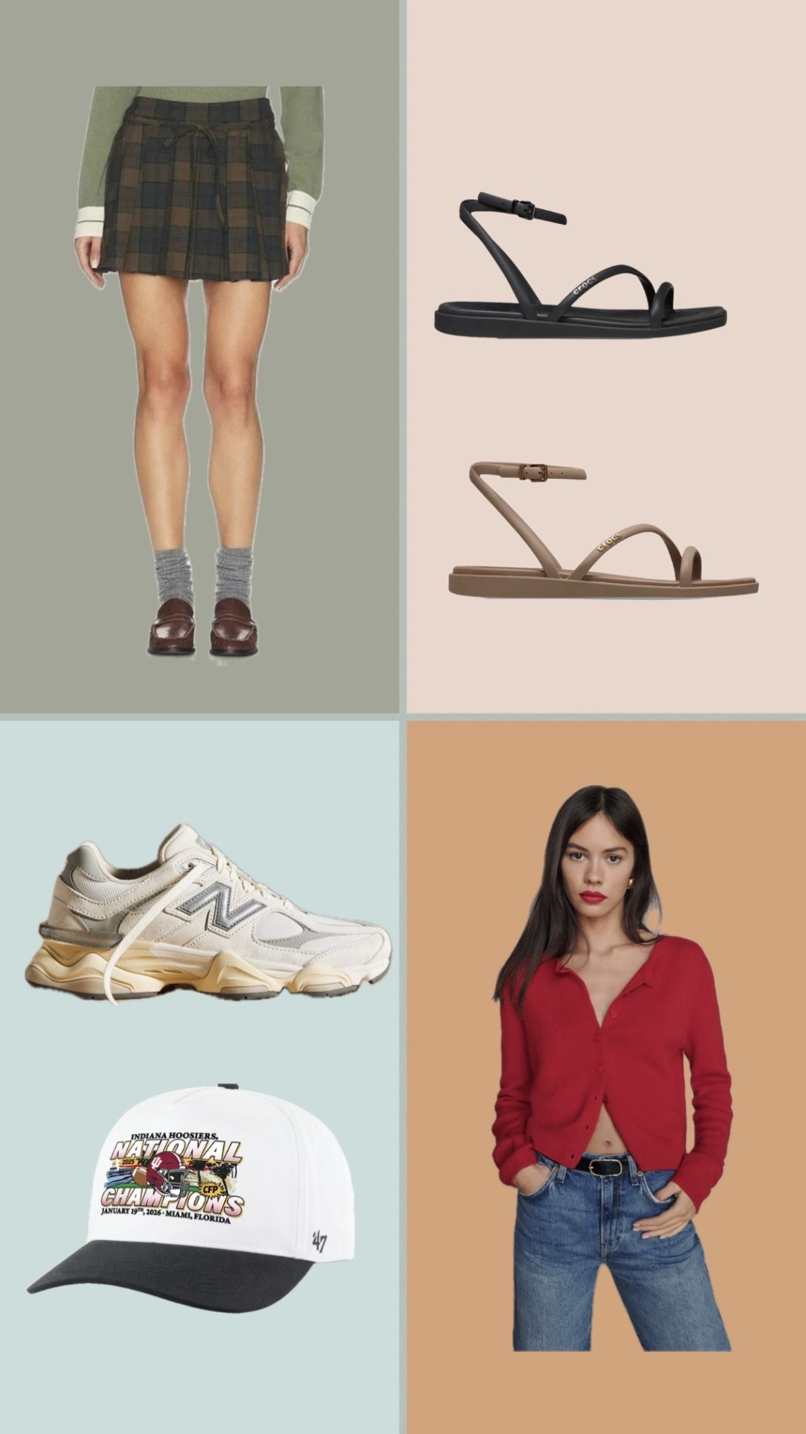 Recent purchases
.
Malbon golf skirt-ran big. I purchased a 4 and sized down to a 2
Crocs-tts and only $40
New balance-fit tts and comfy
IU championship <3
Red Reformation sweater- small

#LTKActive #LTKOver40 #LTKdayinmylife