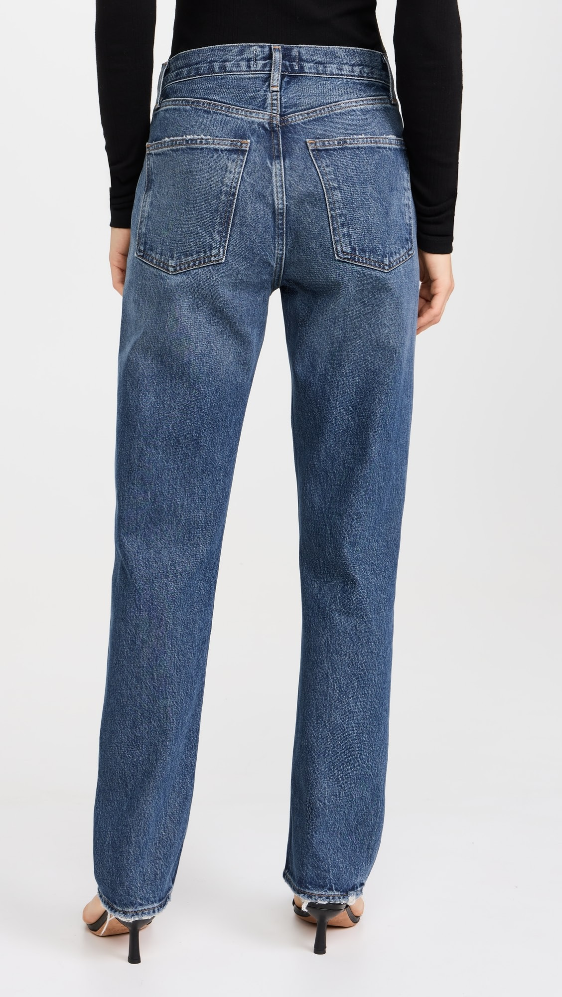 90s Pinch Waist: High Rise Straight Jeans | Shopbop