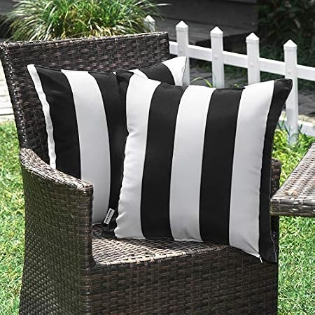 Pcinfuns Outdoor/Indoor Decorative Pillows,Water Repellent Throw Pillow,Garden Cushions for Home Pat | Amazon (US)