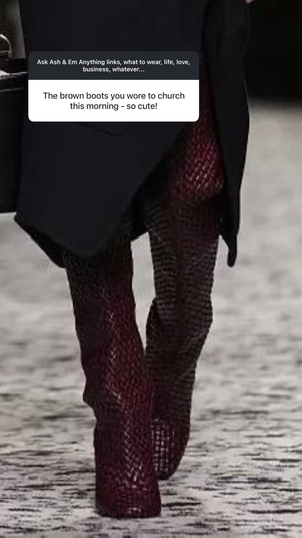 our favorite woven boots for fall 