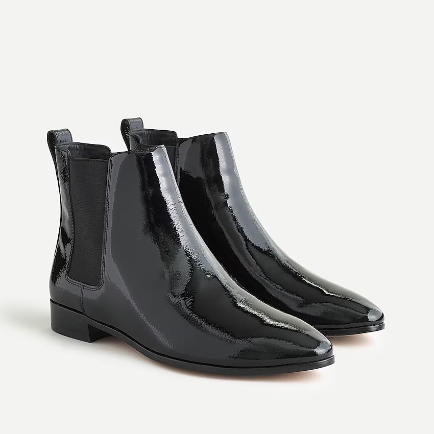 Chelsea boots in patent leather | J.Crew US