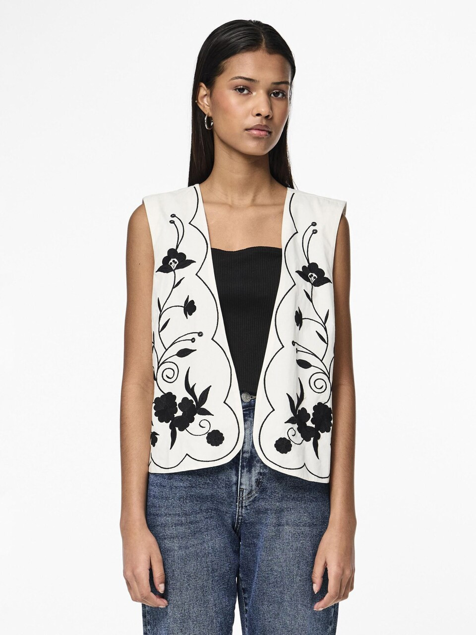 PIECES Bodywarmer 'KANHATTEN' in Wit | ABOUT YOU | ABOUT YOU NL