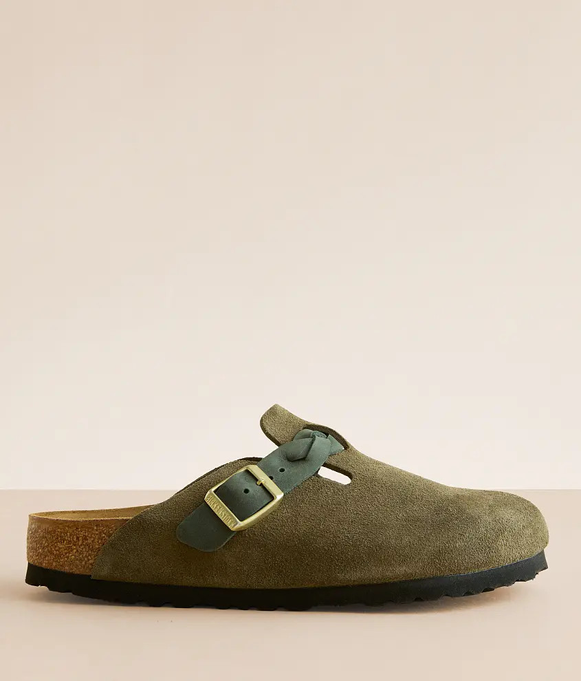 Boston Suede Clog | Buckle