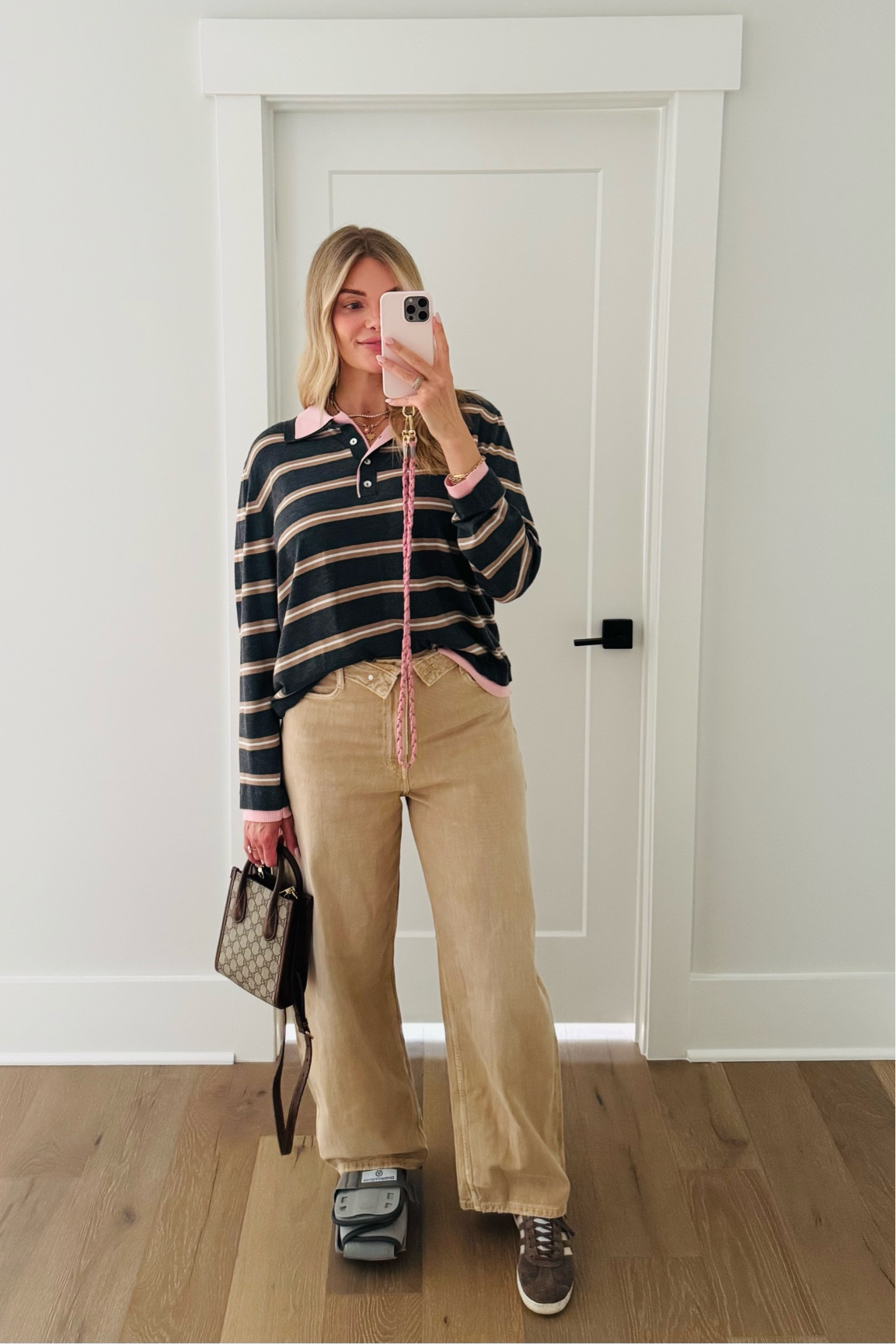 Stripes with a pop of pink 💞

#LTKTall