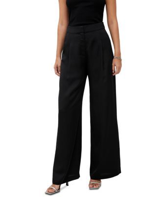 FRENCH CONNECTION Harlow Satin Straight Leg Pants Women - Bloomingdale's | Bloomingdale's (US)