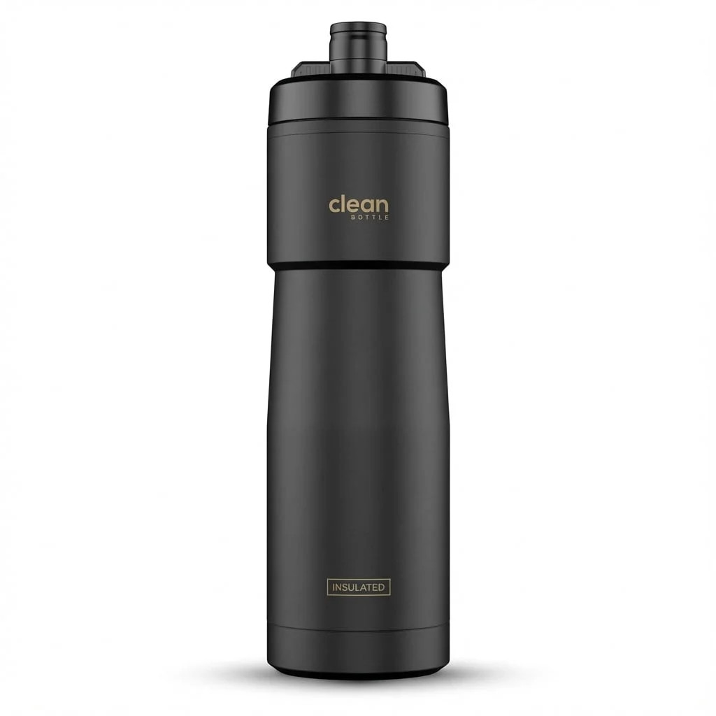 Clean Hydration Insulated Sport Water Bottle 23 oz | Walmart (US)