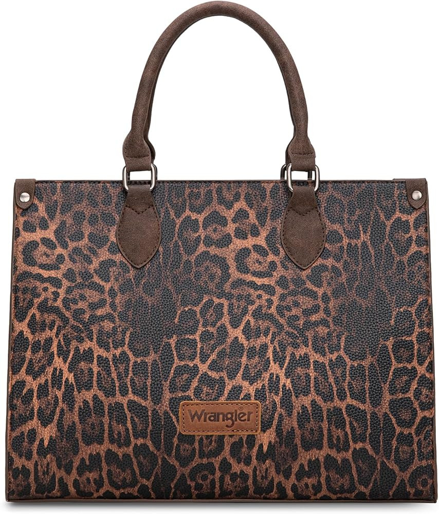 Montana West Wrangler Tote Bag for Women Western Tote Purse Large Work Satchel Handbag for Busine... | Amazon (US)