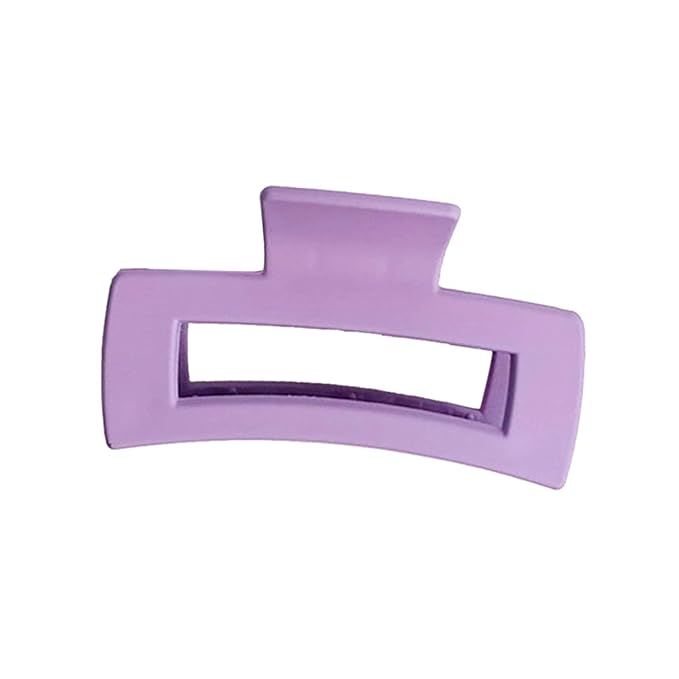 Purple Hair Claw Clips,Hair Clip Retro Hollow Women Fashion Strong Large Clips for Washing Face U... | Amazon (US)