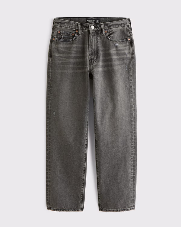 Relaxed Straight Jean | Abercrombie & Fitch (US)