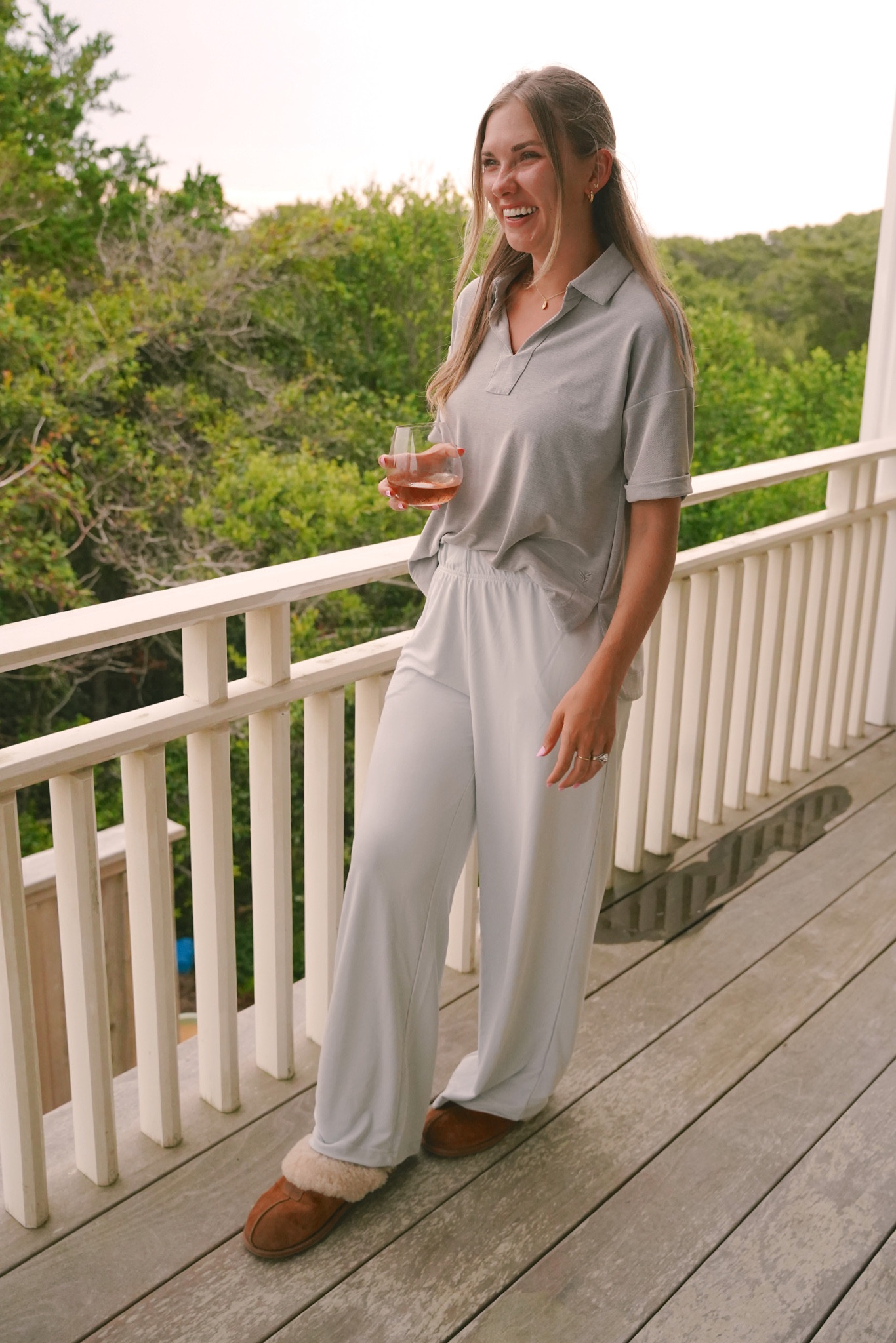 Cozy earth set that is on sale! Both pieces are sold separately. I’m wearing a size small in the top and in the bottoms. I love that the pants are long enough for me as I am 5’7! 

Travel outfit 
Loungewear 


#LTKcurves #LTKBacktoSchool #LTKtravel
