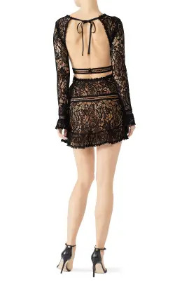 Black Emerie Cut Out Dress | Rent the Runway