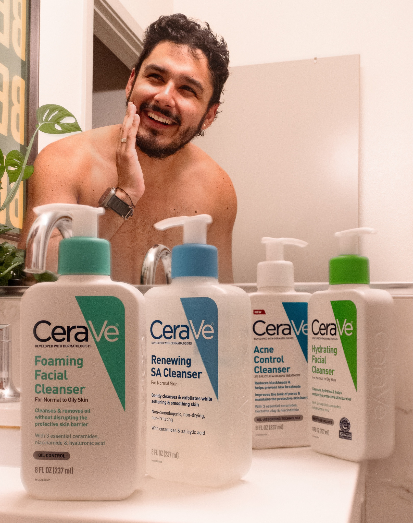 #Ad Elevating my skincare game with @CeraVe is pure bliss! The Renewing SA Cleanser is my ultimate go-to, perfectly tailored to my skin's needs. Its nourishing formula leave me feeling refreshed and confident.
Because for me a dedicated skincare routine isn't just a ritual, it's a daily commitment to self-love and well-being.
No matter your skin type, #CeraVe has a match made in skincare heaven for every skin type.
From oily to dry, and everything in between.
So now you know, you're only one trip away to @target to unlock the magic a radiant, healthy skin!

#TargetPartner #Target #CeravePartner #CleansLikeaderm #developedwithderms