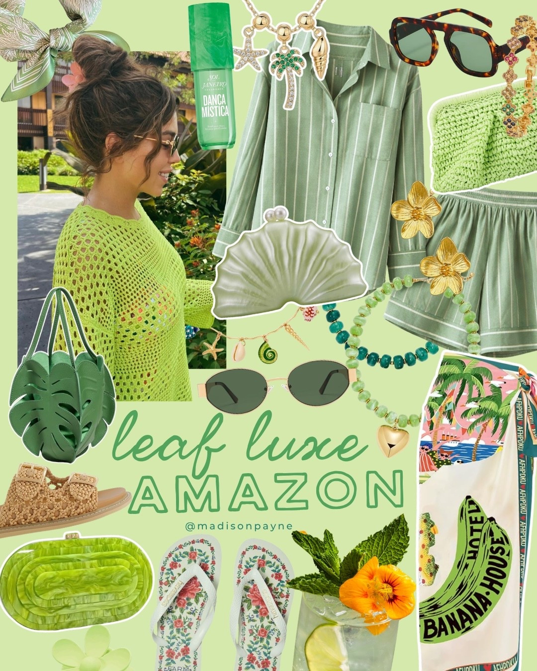 Tropical leaf luxe from amazon 🏝️🌊🍹

#LTKSeasonal #LTKTravel #LTKSwim