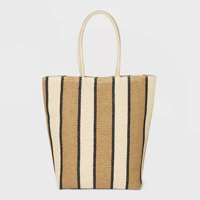 Straw Tote Handbag - A New Day™ | Target