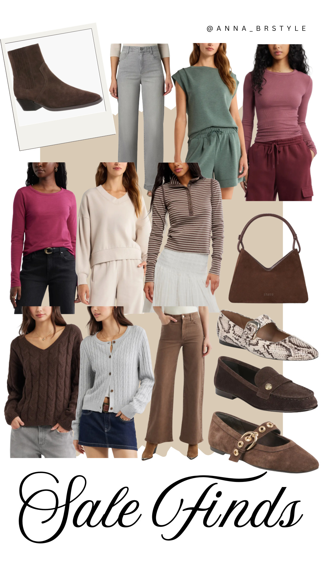 Cozy sale finds in rich brown, soft gray, and berry tones with easy knits, denim, and fall-ready shoes.

fall sale finds, fall fashion deals, cozy fall outfits, brown fall fashion, fall wardrobe, women’s fall style, fall sweaters, fall shoes, casual fall outfits, autumn fashion finds 

 #LTKOver40 #LTKSaleAlert