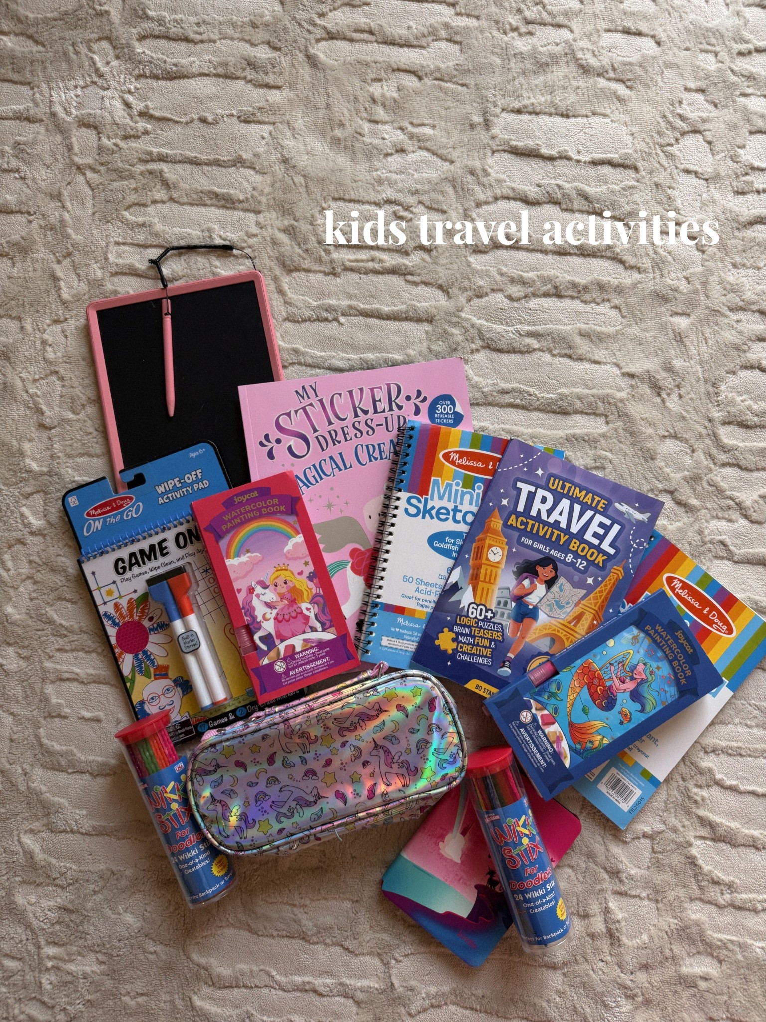 Kids Travel Essentials - non messy activities 

#LTKKids #LTKTravel