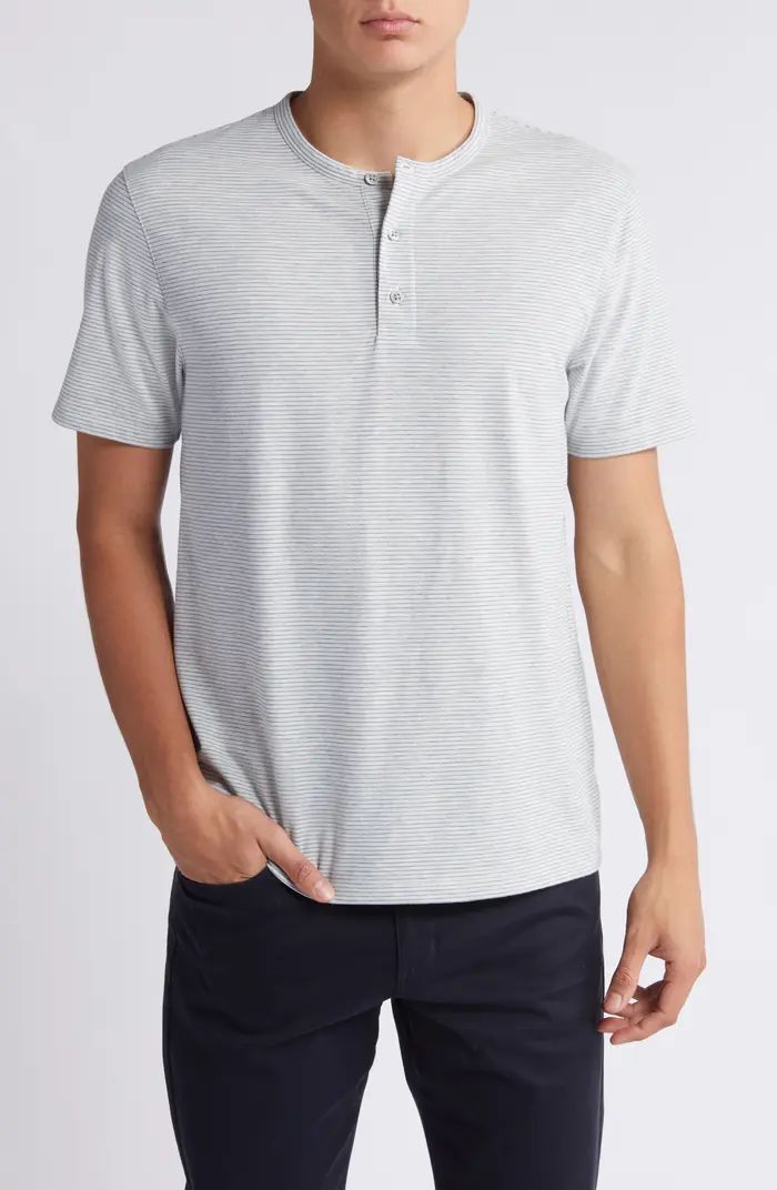 Vince Mini Stripe Henley | Nordstrom | Nordstrom