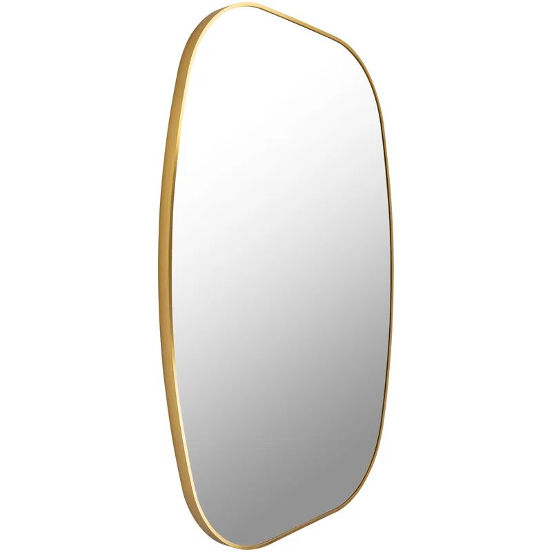 Squared Oval Metal Mirror | Wayfair North America