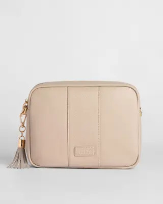 Pom Pom London City Plus Crossbody Bag in Slate Blue at Nordstrom, Size Medium | Nordstrom