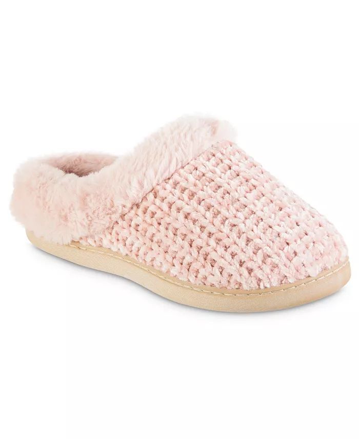 Isotoner Signature Isotoner Women's Chenille Hoodback Slippers & Reviews - Slippers - Shoes - Mac... | Macys (US)