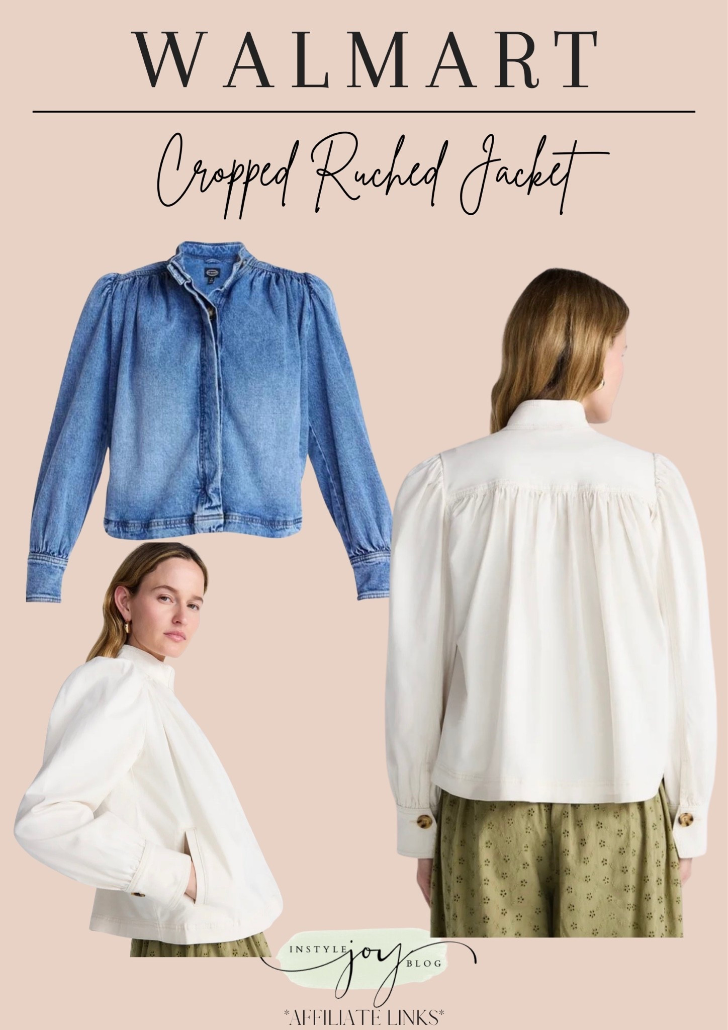 The Walmart “IT”jacket of the season! 😍￼Sizes are selling quickly, so snag yours soon! 

#walmart #walmartstyle #affordable