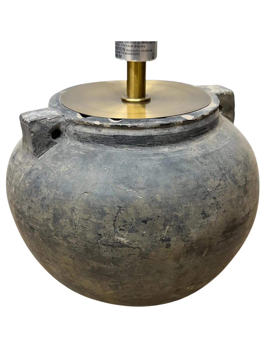 XSmall Rustic Pot Lamp with Shade | Etsy (US)