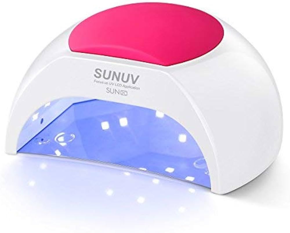 SUNUV-SUN2C LED UV Light For Nails-UV LED Nail Lamp With Adjustable Features-UV Nail Lamp With Ti... | Amazon (US)
