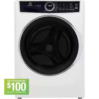 Electrolux 27 in. W 4.5 cu. ft. Front Load Washer with SmartBoost, LuxCare Plus Wash System, Perf... | The Home Depot