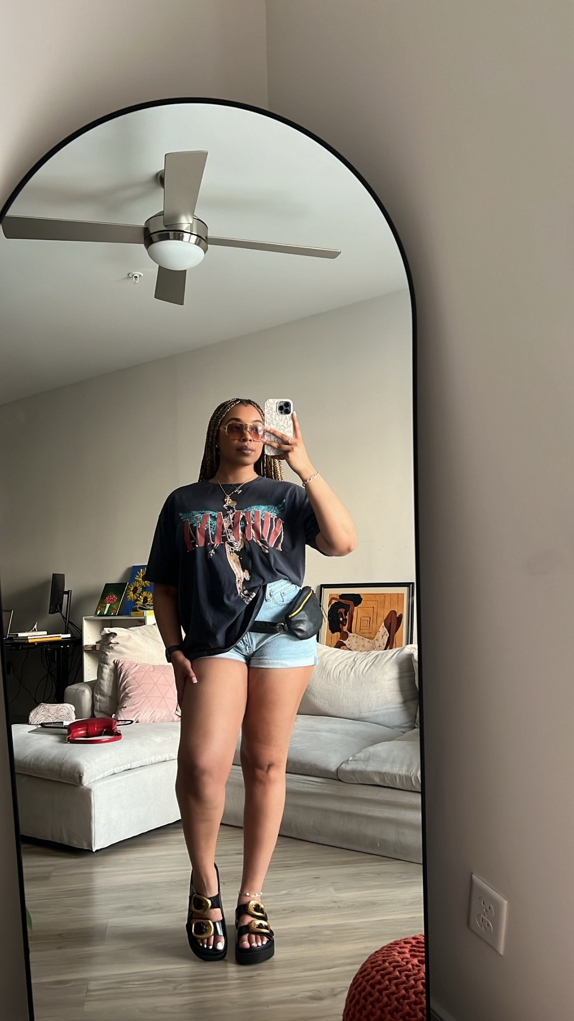 Baseball Game outfit! Abercrombie shorts, asos Femi oversized sandal

#LTKSummerEdit #LTKShoeCrush #LTKSeasonal