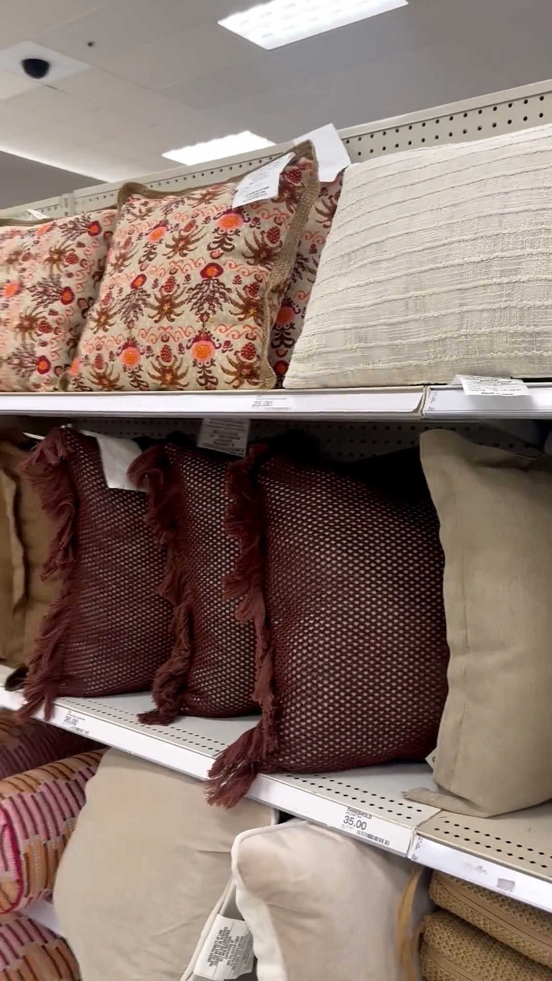 I love these neutral but textured outdoor cushions!!   ￼ Outdoor, outdoor living, summer, spring, patio, poolside, outdoor furniture 