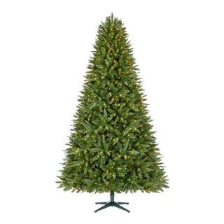 Home Accents Holiday 7.5 ft. Camden Spruce Pre-Lit LED Artificial Tree 23PG90087 - The Home Depot | The Home Depot