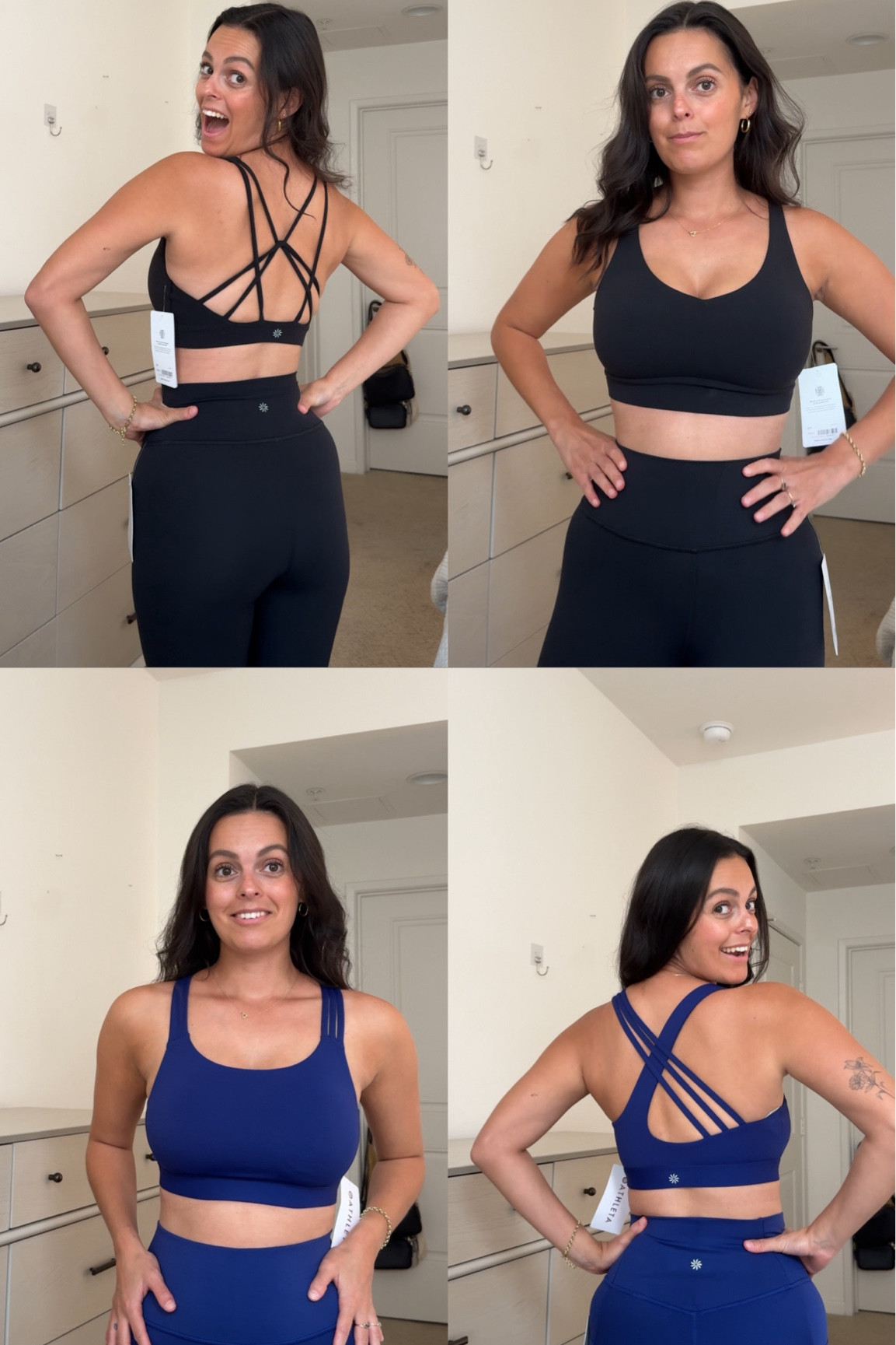Athleta DD+ (but fits much bigger) matching sets! 
