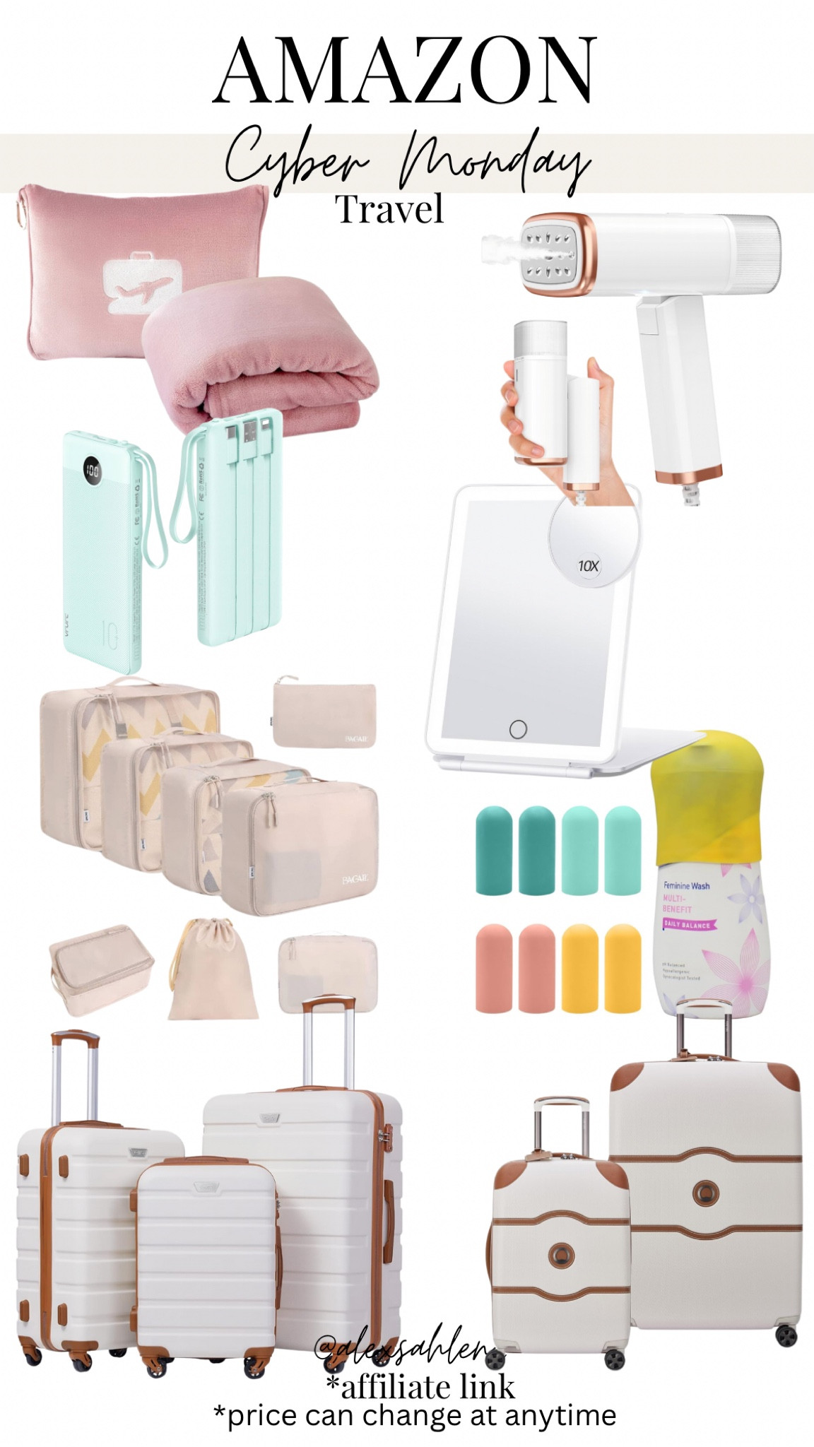 Cyber Monday luggage, Amazon luggage, Amazon travel, Amazon portable charger, Amazon cyber Monday steamer, Amazon travel gear

#LTKTravel
