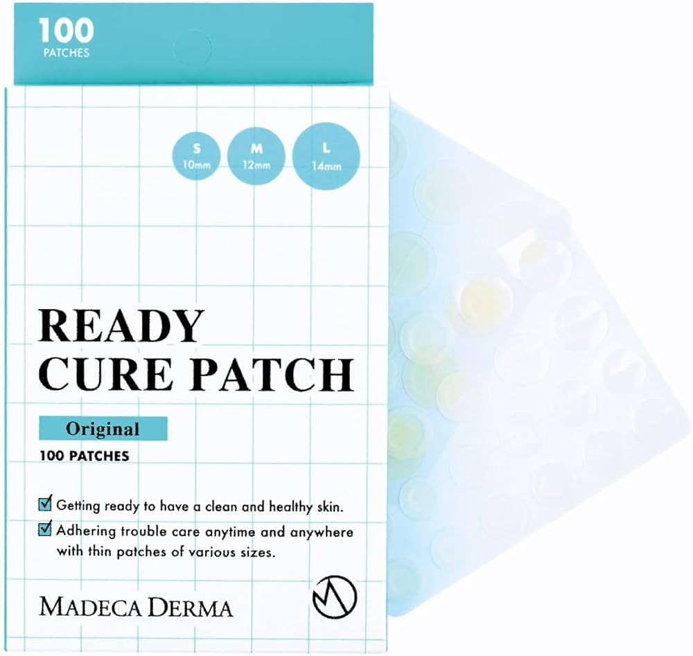 MADECA DERMA Ready Cure Patch Original – Hydrocolloid Acne Patches, Large Pack for Long-Term Us... | Amazon (US)
