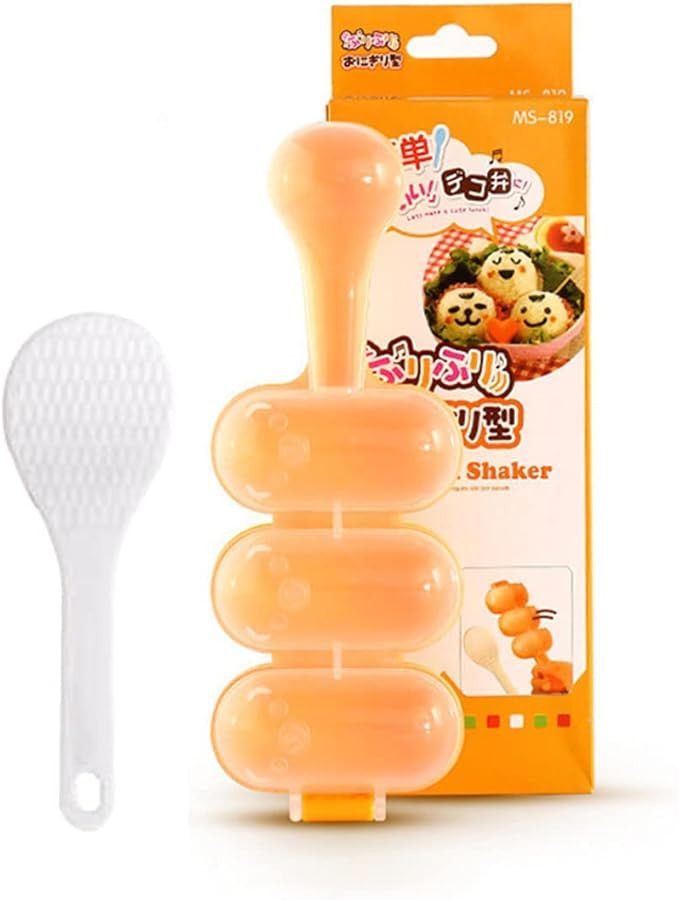 NCYOEW Rice Ball Maker, Onigiri Shaper Mold Sushi Maker, Non Stick Ball Shaped Kitchen Tool Kit w... | Amazon (US)