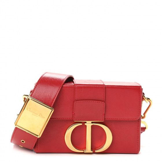CHRISTIAN DIOR

Crackled Lambskin 30 Montaigne Box Bag Red | Fashionphile