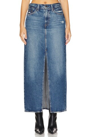 LEVI'S Column Skirt in Low Fi Prep from Revolve.com | Revolve Clothing (Global)