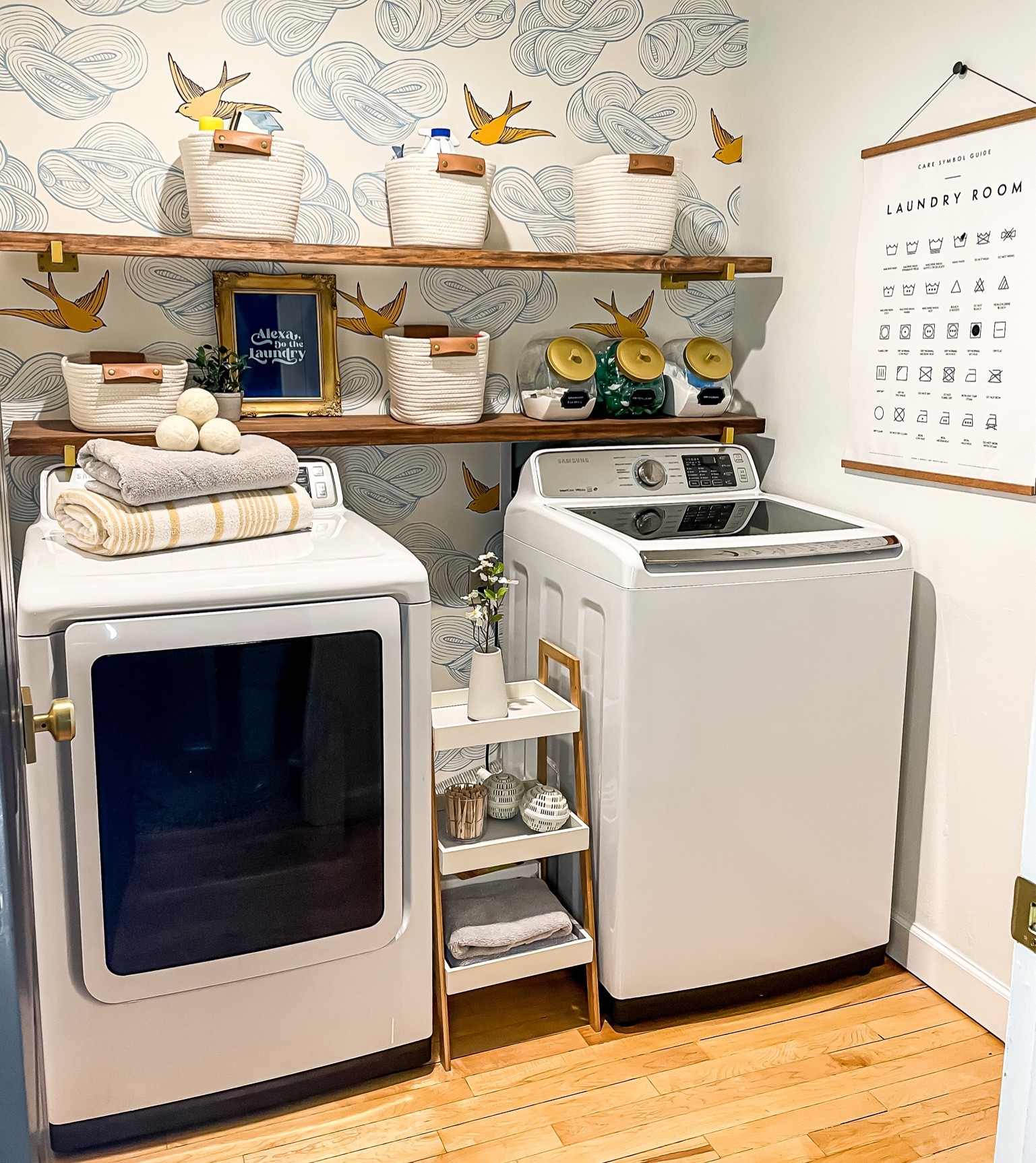 Our laundry room makeover is one of my favorite makeovers in our home! It’s one of the most asked about in terms of product resources too, so I’ve linked them here (if available )

#LTKhome