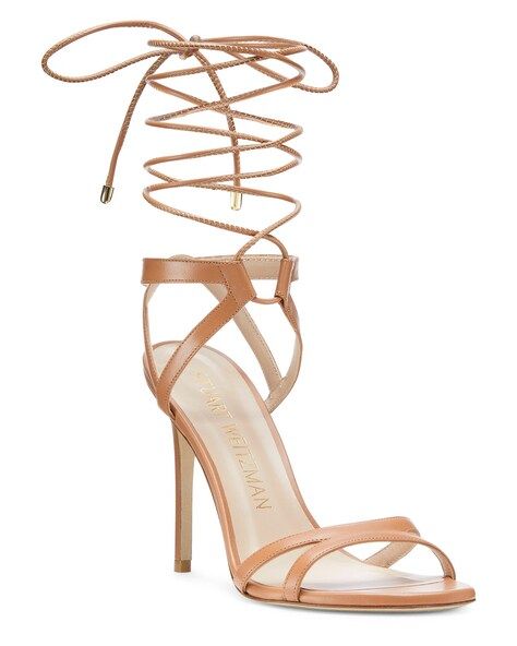 SOIREE 100 LACE-UP SANDAL | Stuart Weitzman (US)